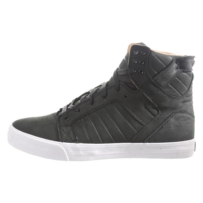 Zapatillas Altas Supra Argentina Hombre - SKYTOP Negras (QTBYW-2391)